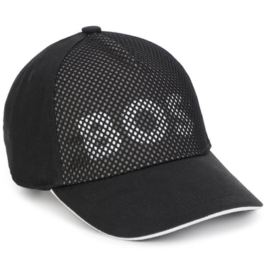 Gorra BOSS negra para niños y adolescentes